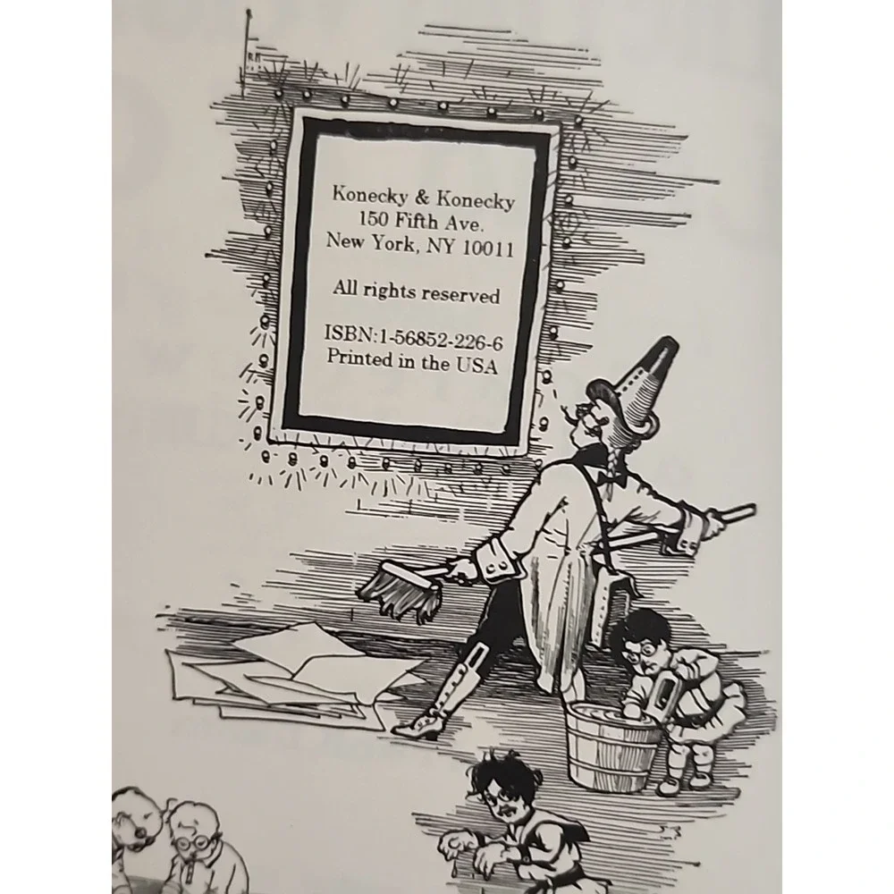 The Land of Oz by L. Frank Baum (1999 Konecky‎ Hardcover) Clean